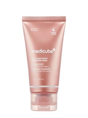 Medicube k beauty Collagen Night Wrapping Mask - Pink nib full size new viral